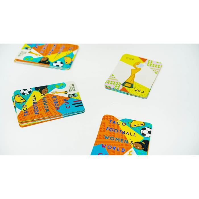Taco Football Women's World Cup - Party game - BLUE ORANGE - Speed and observation - From 8 years old