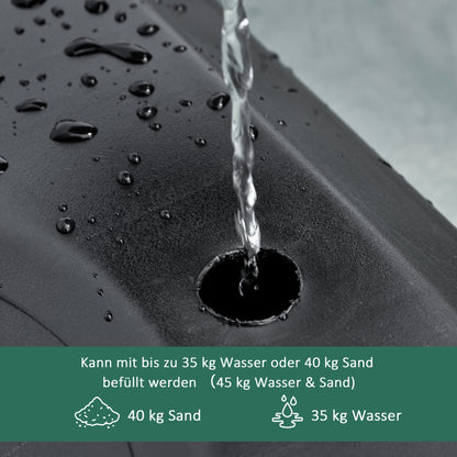 HOMCOM Basketballständer mit Rollen 83x55cm Rückwand, Mobiler Basketballkorb mit Ständer, verstellbare Korbhöhe 156 bis 210 cm, Basketballanlage für Kinder Jugendliche, fürs Außenbereich