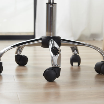 Vinsetto Bürostuhl Schreibtischstuhl, höhenverstellbar, Mesh, 43 cm x 58 cm x 100 cm, Schwarz