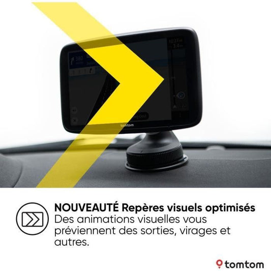 Auto GPS - TOM TOM - GO Superior - HD 6 screen - World maps - Wifi update