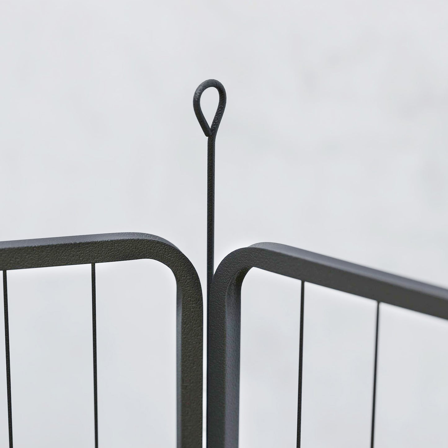 PawHut 2er-Set Erweiterung für Welpengehege, Hundezaun-Paneele, Haustierspielplatz, Welpenzaun aus Stahl, Grau