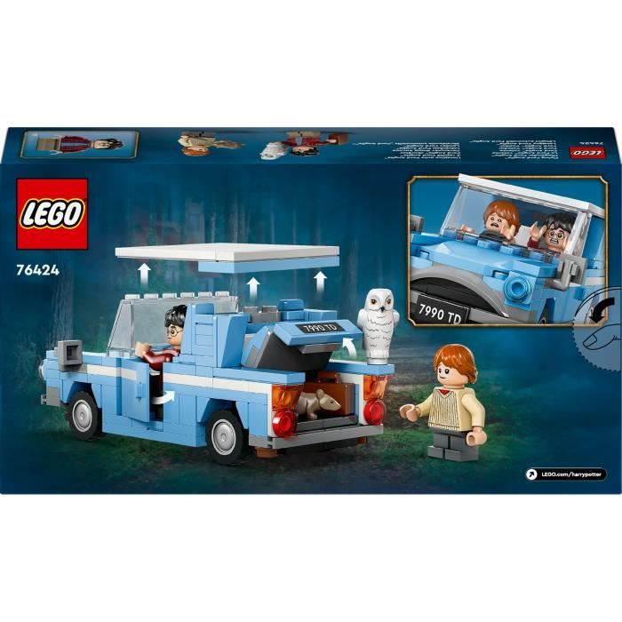 LEGO Harry Potter 76424 The Flying Ford Anglia, Toy for Children, Buildable Car