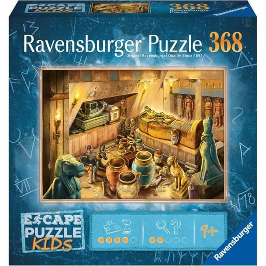368 piece children's puzzle - In ancient Egypt - The first puzzle inspired by Escape Game kids - Ravensburger