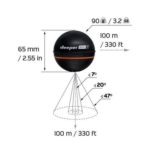DEEPER Pro+ V2 - Portable sounder