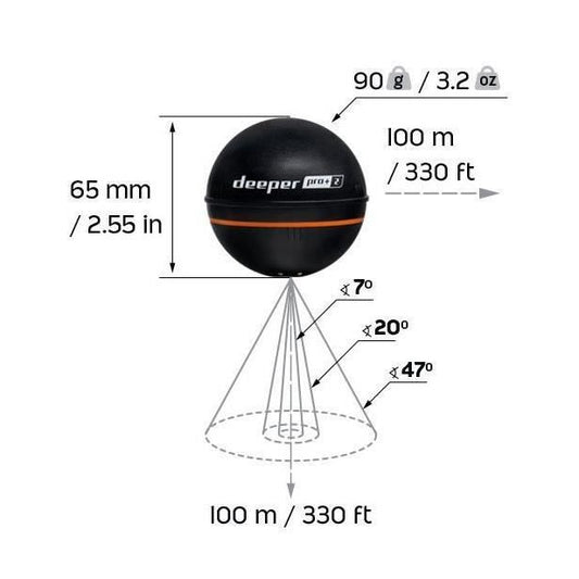 DEEPER Pro+ V2 - Portable sounder
