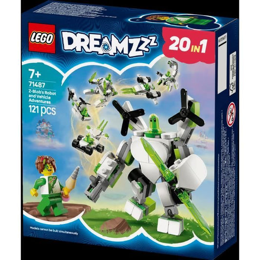 LEGO DREAMZzz 71487 Z-Blob Adventures: Robots and Vehicles - 20-in-1 Role Play