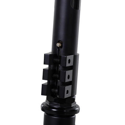 Homcom Pro Stunt Scooter für Kinder & Erwachsene, Freestyle Tretroller, 100mm Kunstleder-Räder, Aluminium Schwarz, für Tricks