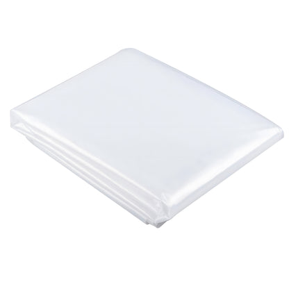 Outsunny Gewächshausabdeckung aus Kunststoff, Plane zum Abdecken von Pflanzen, UV-beständig, Wasserfest, 6 x 10 m