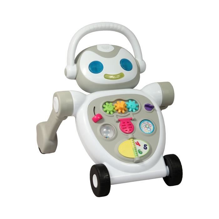 Baby Walker - BAMBISOL - Nono the Robot - From 10 to 36 months - Talking - Musical - Interactive electronic games - White