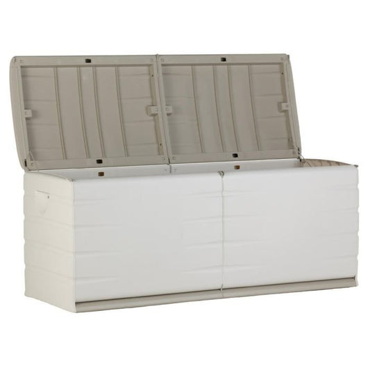 PLASTIKEN Chest 450L Interior / Exterior Functional and Aesthetic Lockable with Beige Casters