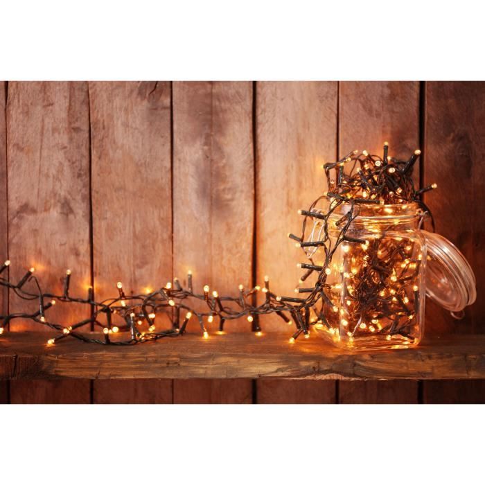 LUMI GARDEN Yogy Solar solar light garland - Solar warm white light - 400 LED - 3300 cm
