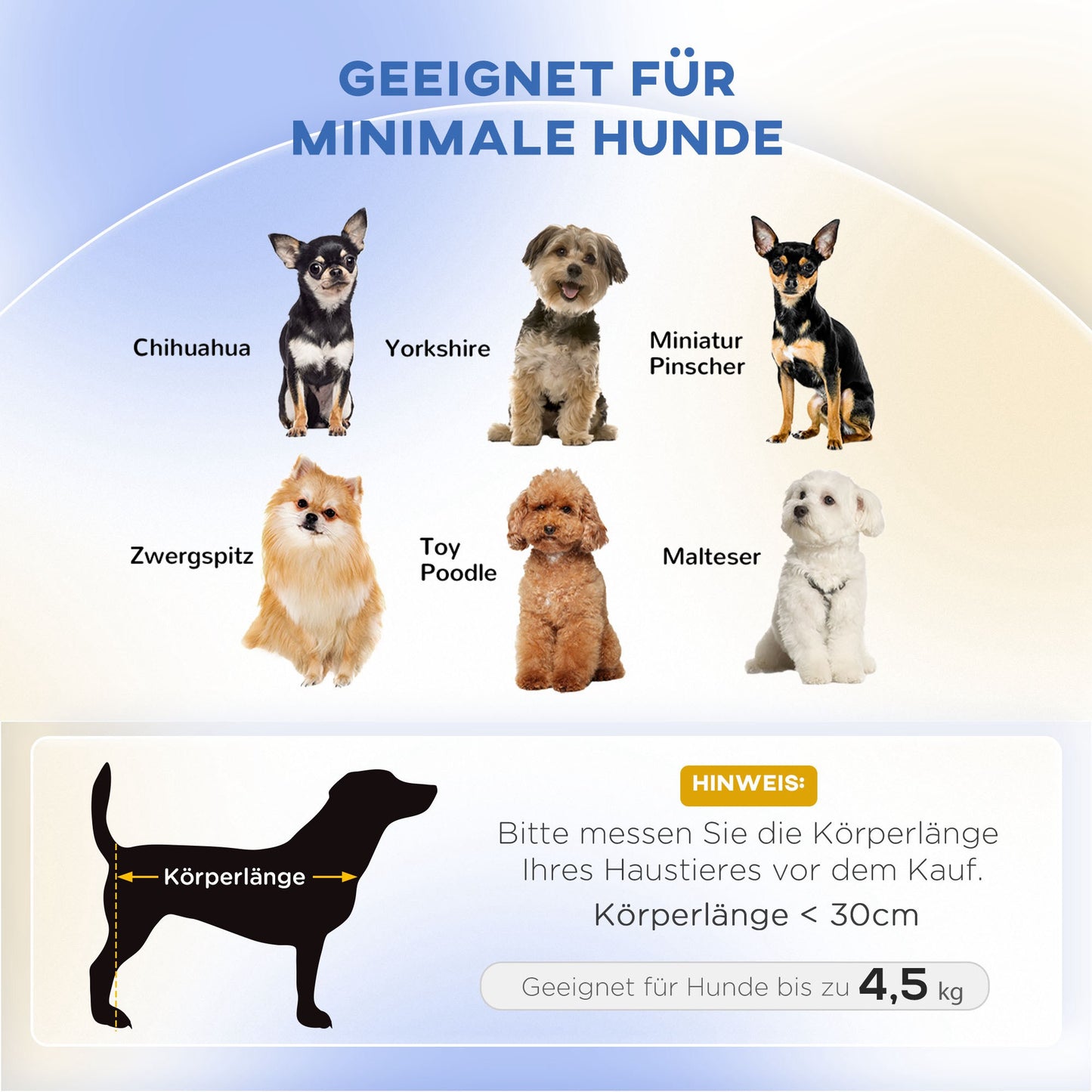 PawHut Haustiersoffa Hundecouch Hundesofa Hundebett Hundematte Katze Kissen gepolstert Holz Schaumstoff Grau 68,5 x 40,5 x 40,5 cm