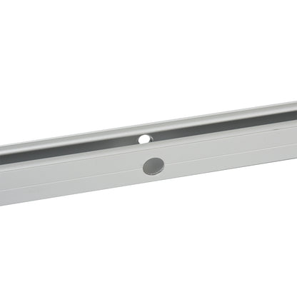 HOMCOM Glasschiebetür mit Griffstange, einseitig satiniert, 102,5 x 205 cm