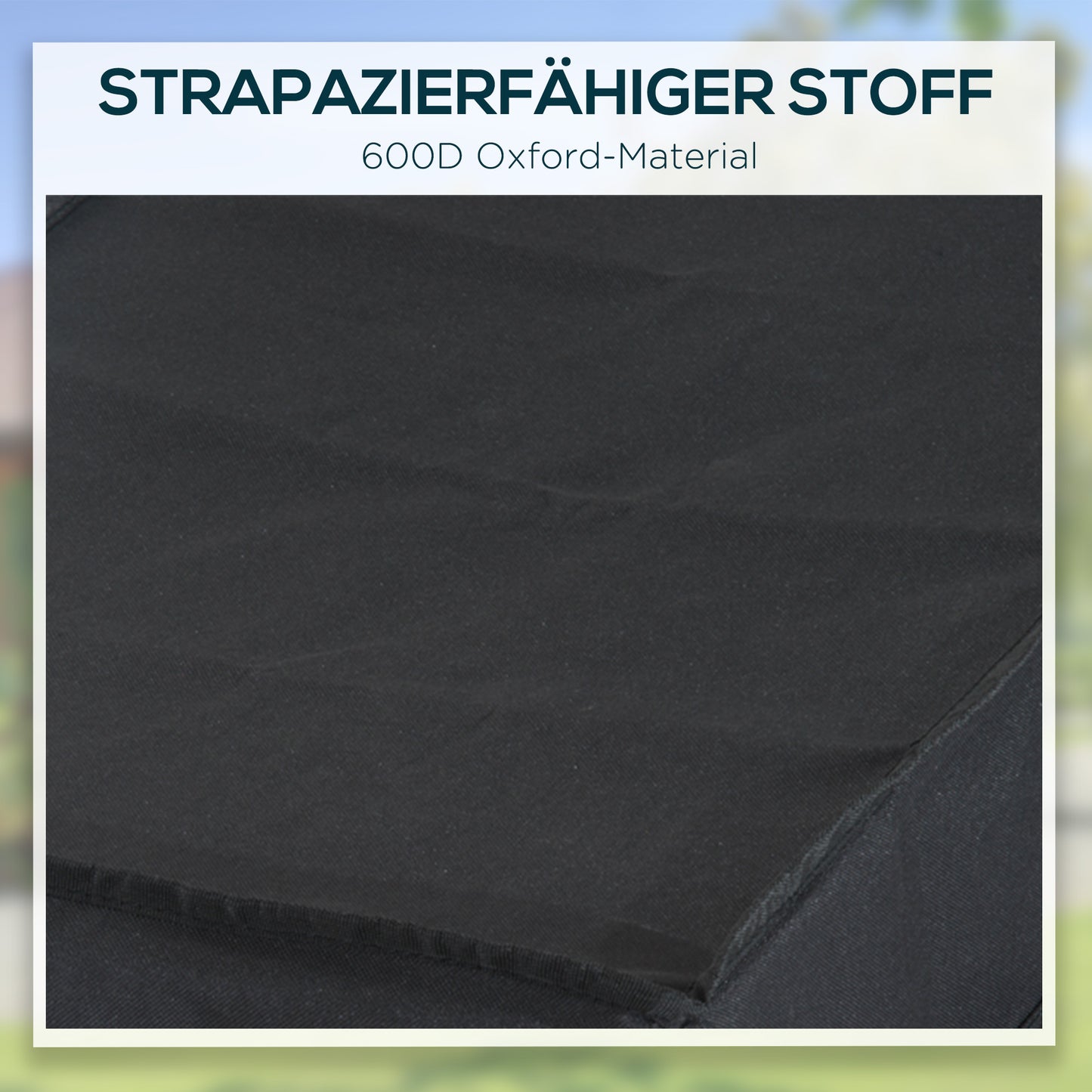 HOMCOM Lastenanhänger, Fahrradanhänger, abnehmbarer Korb, Universalkupplung, bis 40 kg, Stahl, schwarz, 144 x 59 x 80cm