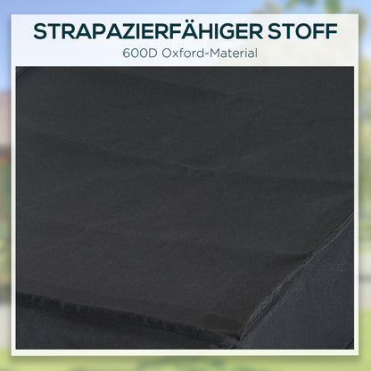 HOMCOM Lastenanhänger, Fahrradanhänger, abnehmbarer Korb, Universalkupplung, bis 40 kg, Stahl, schwarz, 144 x 59 x 80cm