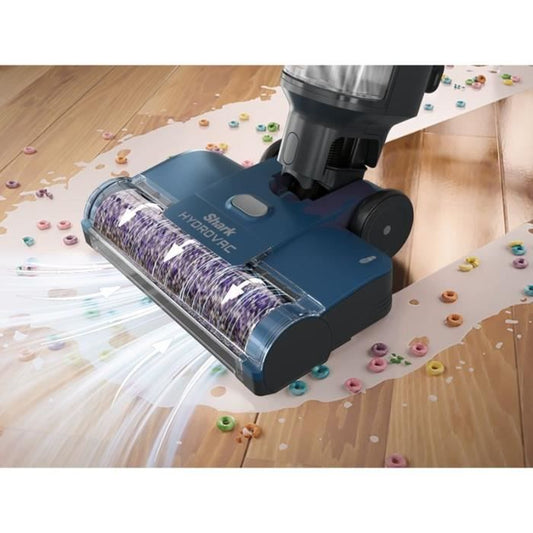NEW SHARK HydroVac WD100EU - Corded hard floor cleaner - Antimicrobial rotating brush - Vacuums and cleans