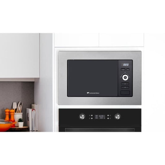 Built-in microwave oven Continental Grill Edison MO20IXEG L59.5 x H38.8 cm x D34.35 cm 20l stainless steel