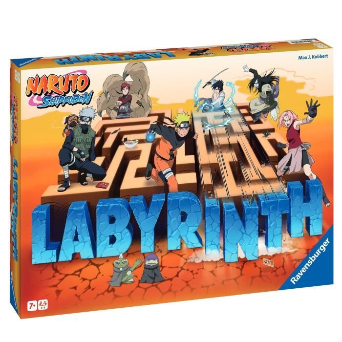 Naruto Labyrinth - board games - Naruto Shippuden - Ages 7 - Ravensburger