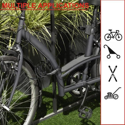 Bicycle Lock - MASTER LOCK - 8221EURDPRO - 1.8m twisted cable - Programmable combination
