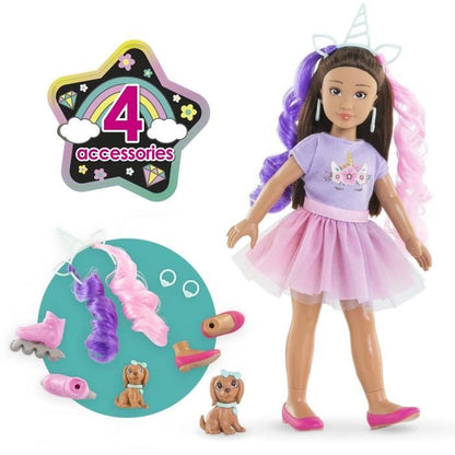 Fashion doll - COROLLE - Luna Unicorn - 28 cm - 4 accessories - from 4 years old