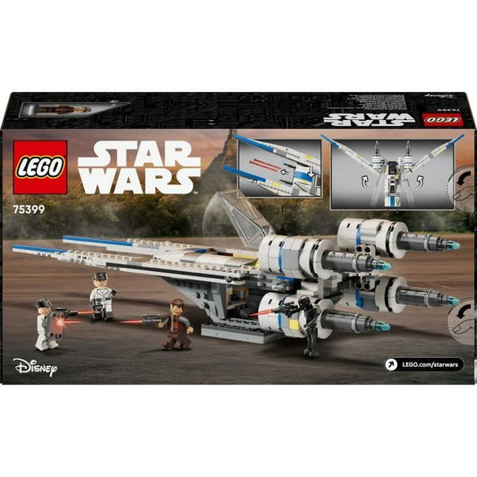 LEGO Star Wars 75399 Andor Rebel Alliance U-Wing Starfighter, Building Set for Ages 8 and Up