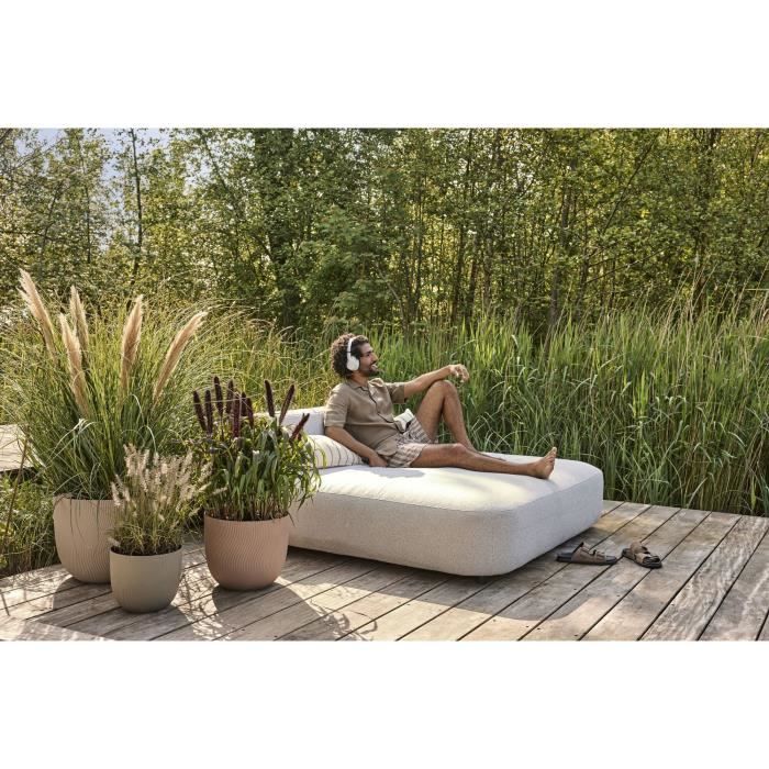 Flower pot - ELHO - Sereh Rond 30 - Brown - L 30 x B 29.5 x H 25 cm - 100% recycled