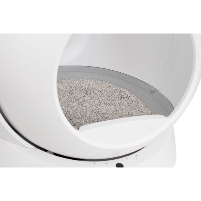 Self-cleaning litter box - PETSAFE - SMART SPIN - Connected - White