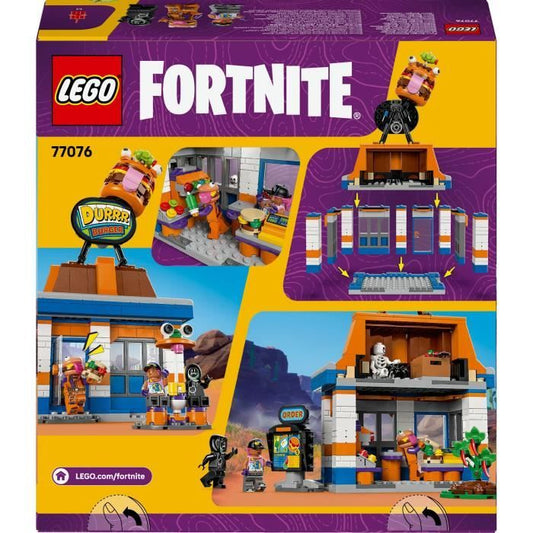 LEGO Fortnite 77076 Durrr Burger Restaurant - Building Set for Boys Ages 10
