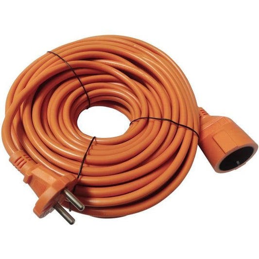 Extension cord - GENERIC - H05VVF 2x1.5 - 25 m - Orange - Outdoor use