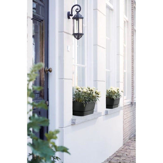 Greenville oval planter - Plastic - Ø50 - frozen brown