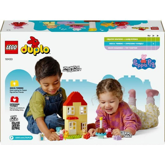 LEGO DUPLO 10433 Peppa Pig's Birthday Party - Building Toy for 2 Year Olds