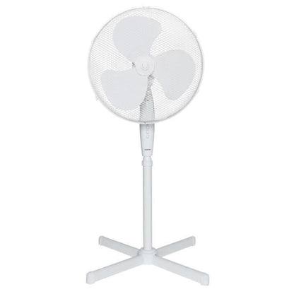 OCEANIC pedestal fan - 45W - Diameter 40 cm - Adjustable height - Oscillation - White