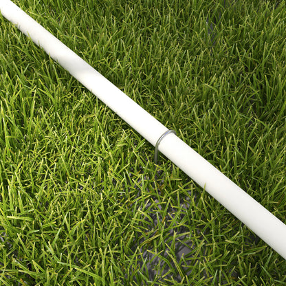 PawHut Agility-Set för Hunde, 4-teilig, inkl. Tragetasche, Kunststoff, 89x69x99 cm, Weiß+Orange