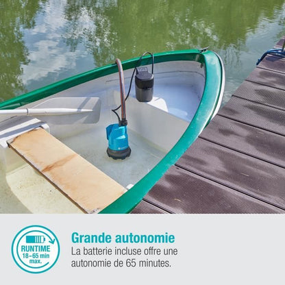 Gardena Shape Pump Light Water 200/2 Li-ion 18V P4A-Max 2000L/H & Pressure Max 2bar-Extension Guarantee 5 Years (14600-20)