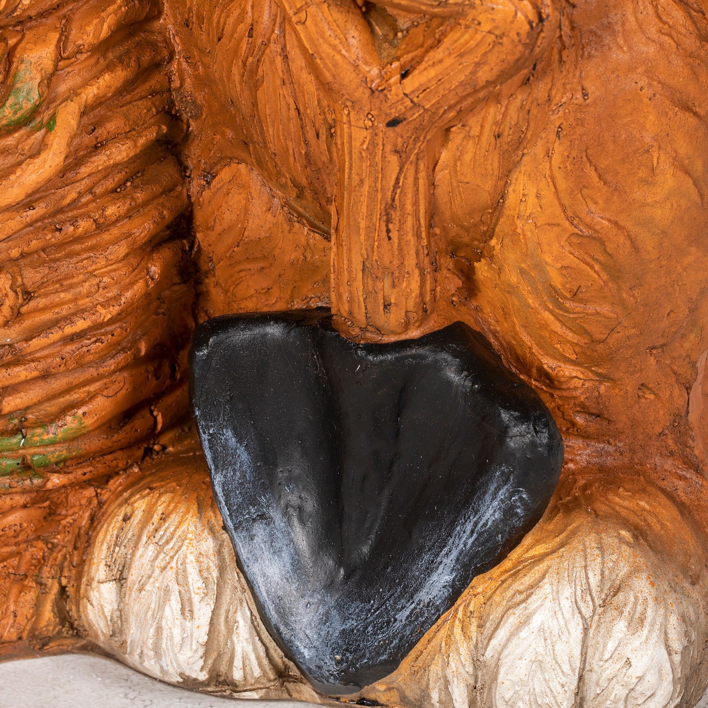 Outsunny Blumentopf, Hase mit Weidenkorb, wetterfest, 45x27x50cm, Braun