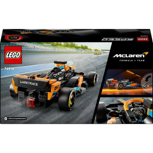 LEGO Speed Champions 76919 McLaren 2023 Formula 1 Racing Car, Toy Vehicle