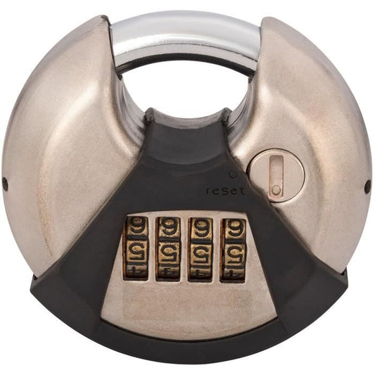 Cylindrical padlock - BURG WACHTER - 23 C 70 SB - Stainless steel 70 mm, combination opening