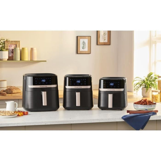 RUSSELL HOBBS SatisFry 27620-56 Oil-Free Fryer - 5.5L Capacity - 9 Cooking Programs - 1500W