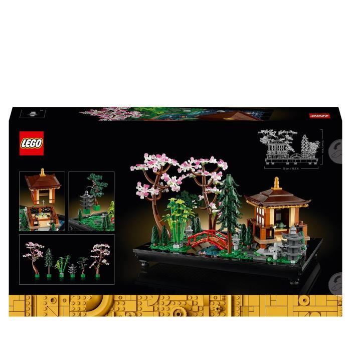 LEGO Icons 10315 The Peaceful Garden, Zen Botanical Gardening Kit for Adults, Gift for Women, Men
