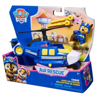 SPIN MASTERVEHICLE + CHASE AIR RESCUE FIGURE PAW Patrol