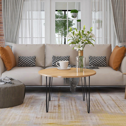 HOMCOM Tischbein-Set, 4 Stahl-Tischbeine, Gabel-Design, 40 kg belastbar, Schwarz