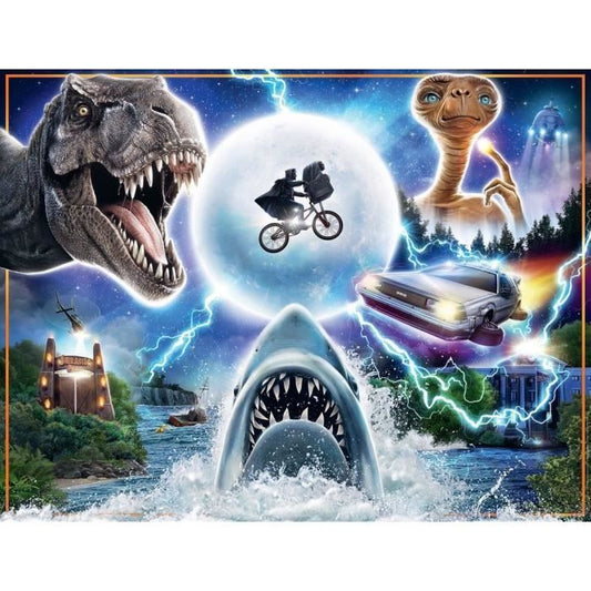 Ravensburger - Puzzle 2000 pieces - Universal's cult films