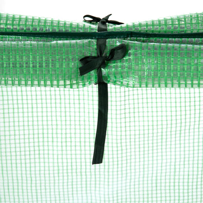 Outsunny Foliegewächshaus mit Fenster Treibhaus Tomatenhaus Frühbeet 180 x 90 x 70 cm Grün