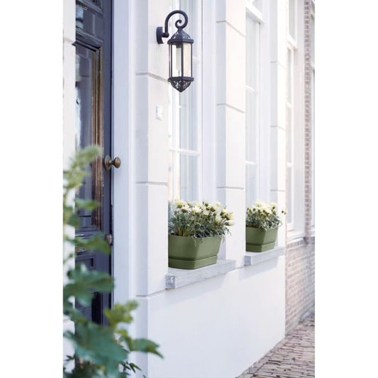 Oval planter Greenville - Plastic - Ø50 - Leaf Green