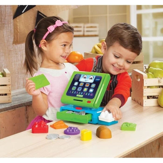 VTECH - 1,2,3 Imitate Me - Maxi Shopping Interactive Cash Register - Children's Imitation Toy