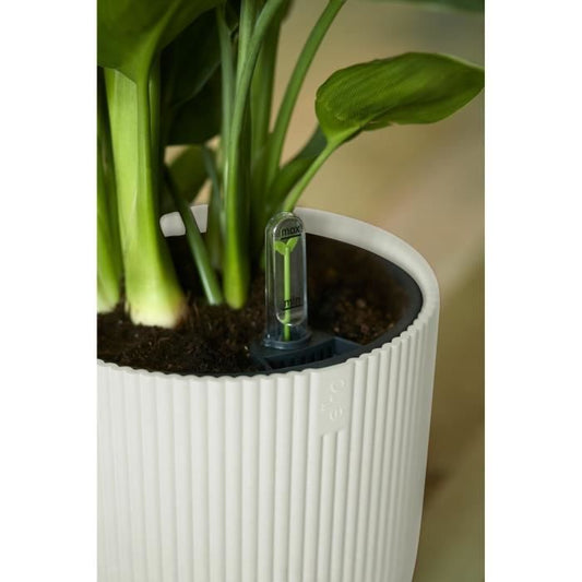 Round flower pot vibes - Plastic - Ø22 - White