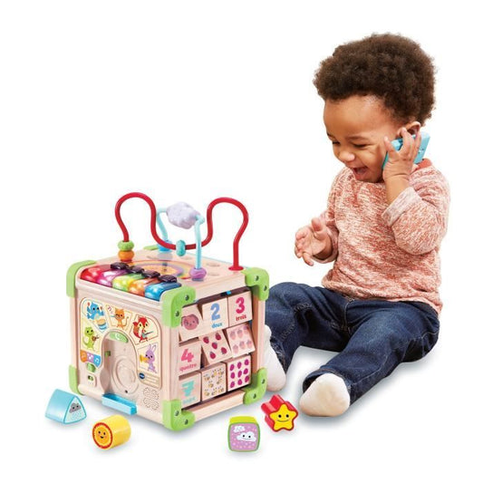VTECH CUBE NATURE INTERACTIVE MULTIACTIVITY (TOY WITH FSC CERTIFIED WOOD PART)