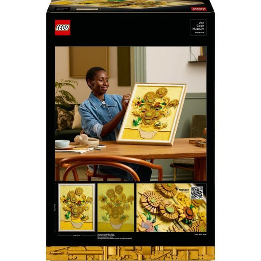LEGO Art 31215 Vincent van Gogh  Sunflowers - Wall Art, Adult Construction