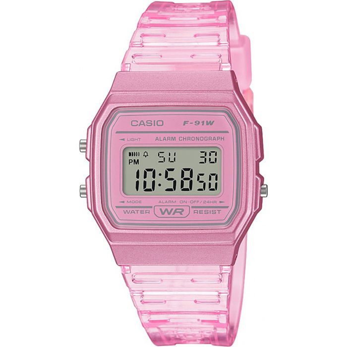 CASIO Collection Watch F-91WS-4EF chrono, alarm, auto calendar