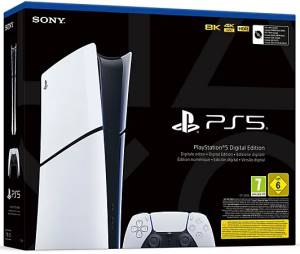 PS5 Console 1TB Digital Slim White